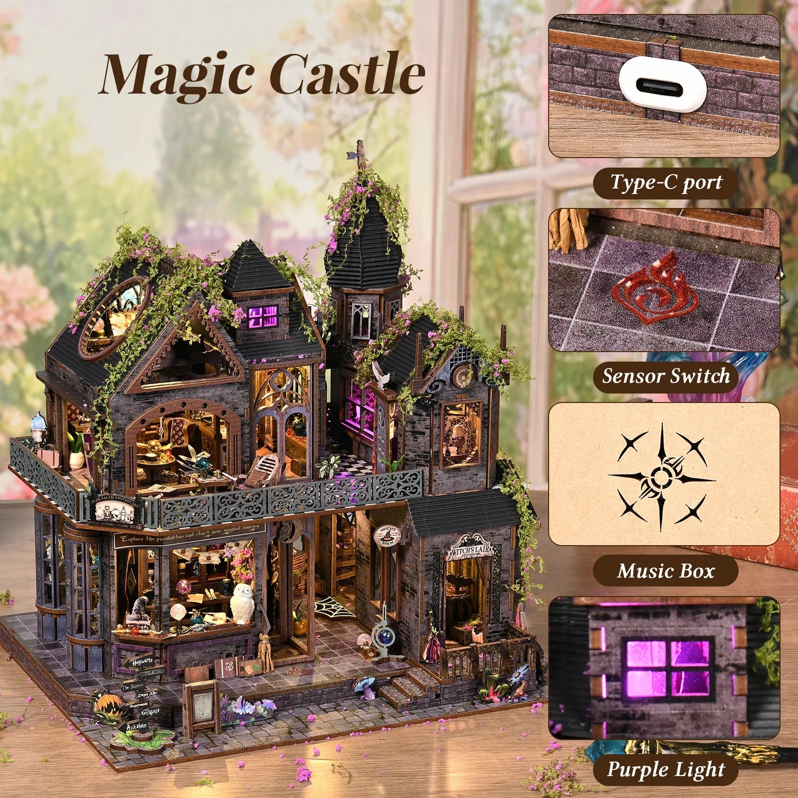 Castle of Magic | Interactive DIY Design for Creative Book Lovers - Kolise
