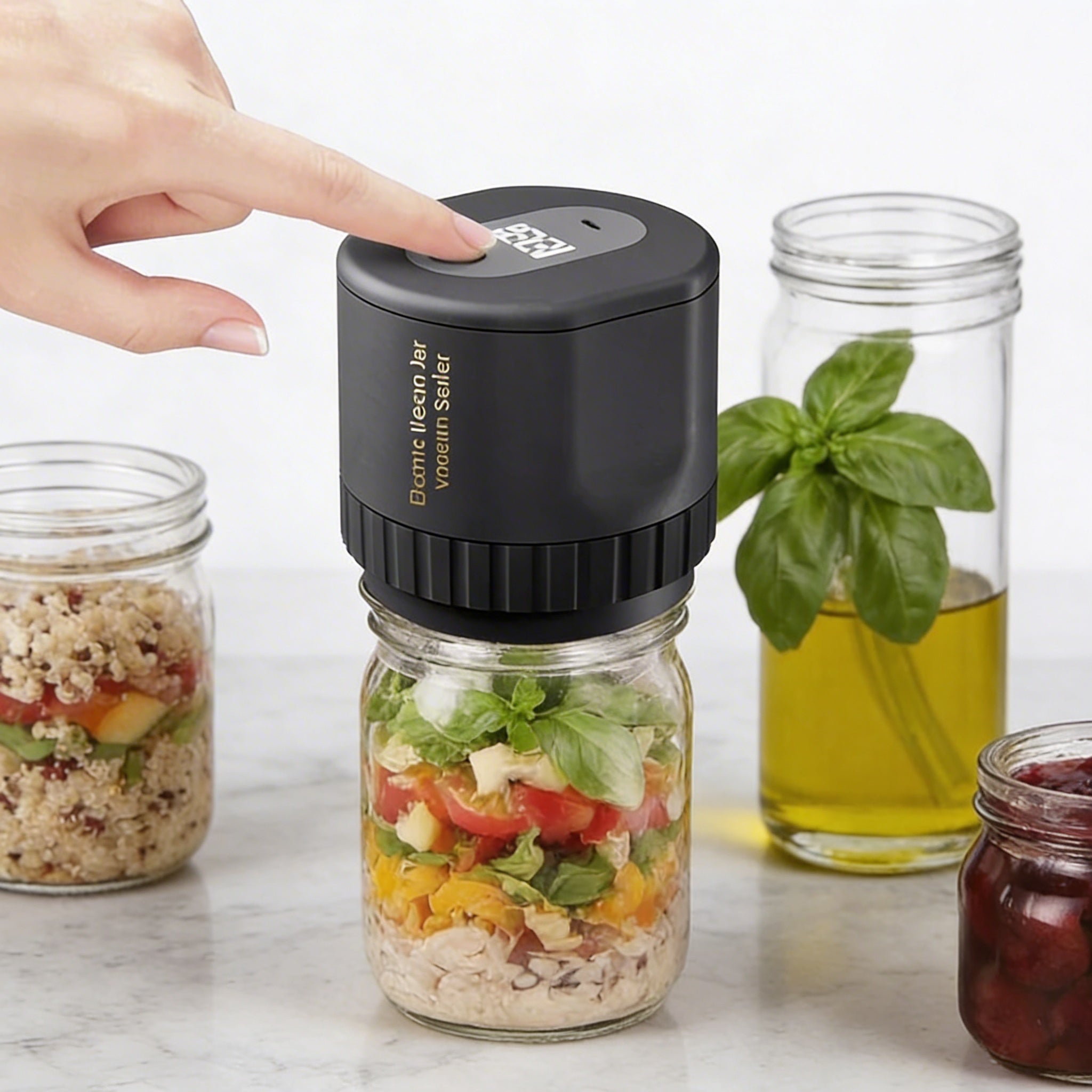 Electric Food Vacuum Sealer Kit | Compact Design for Effortless Preservation - Kolise