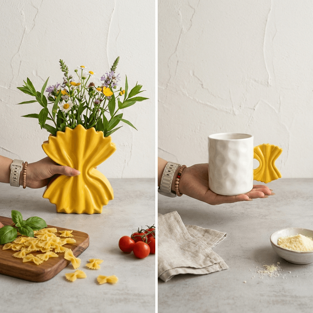 Nordic Collection | Fun Ceramic Vase for Stunning Flower Arrangements - Kolise