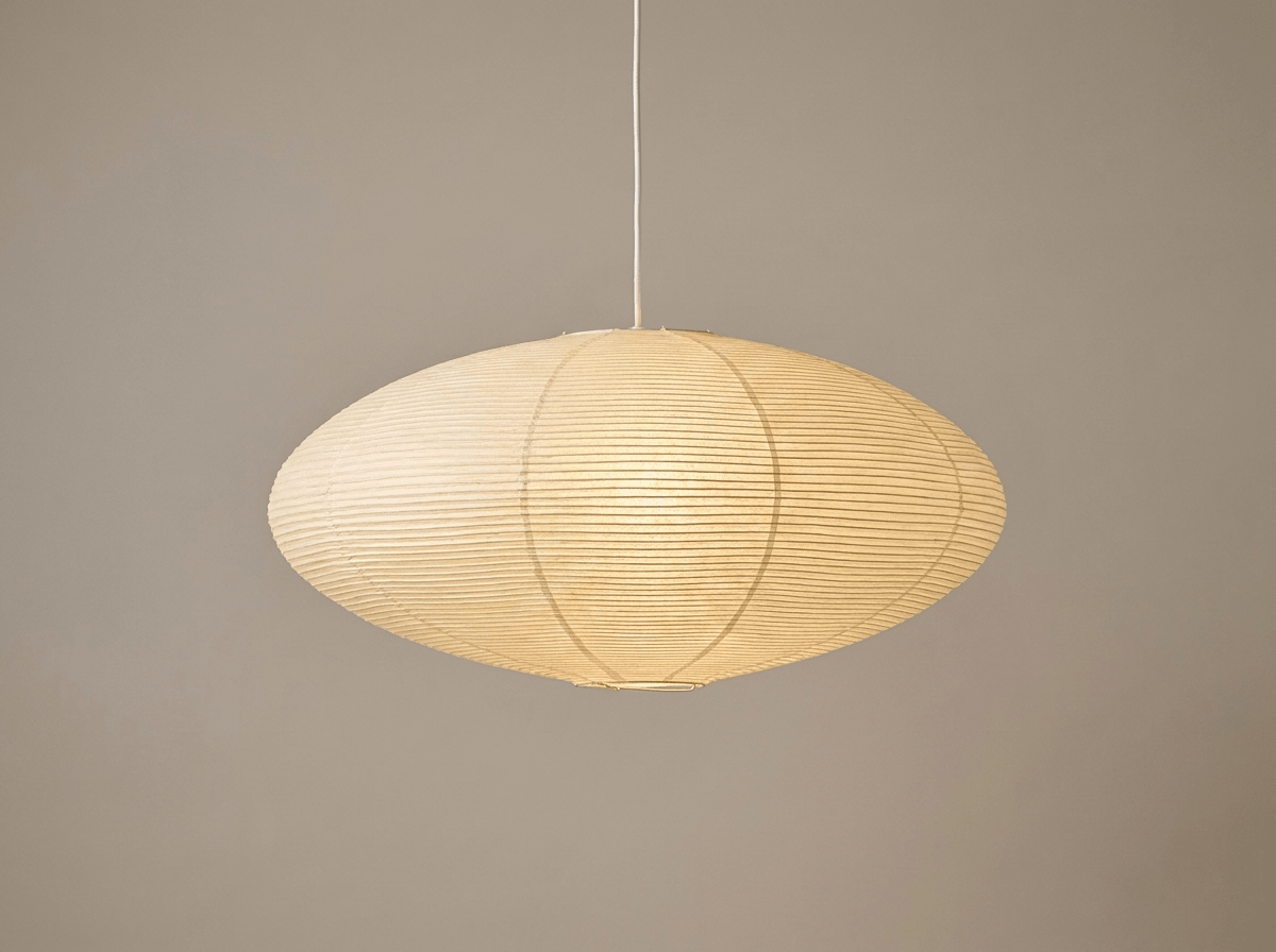 Washi-Style Paper Pendant Light for Kitchen & Dining - Kolise