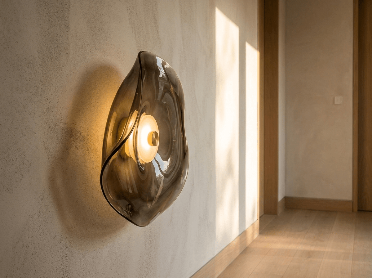 Haven Glass Dome Wall Sconce with Built-in LED - Kolise
