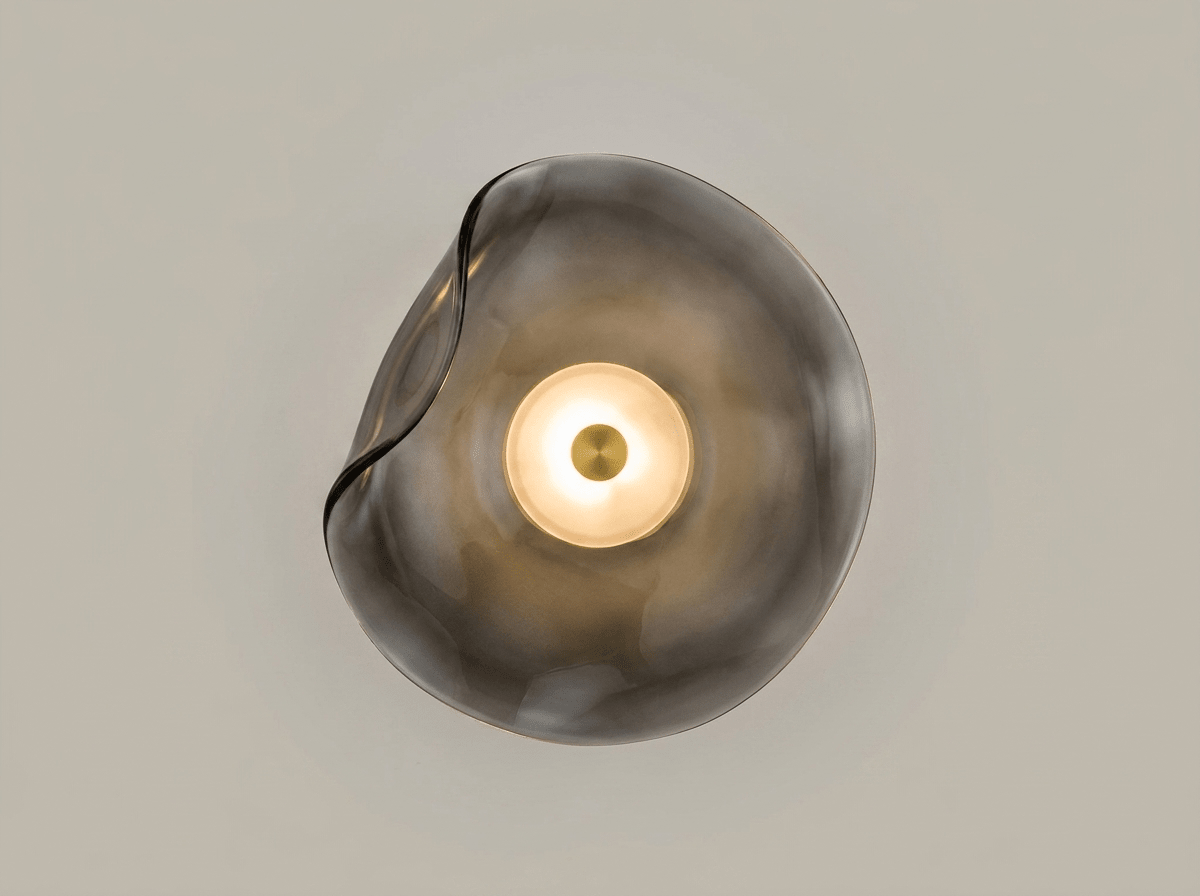 Haven Glass Dome Wall Sconce with Built-in LED - Kolise