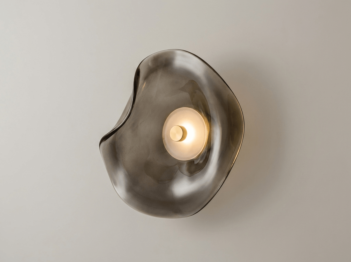 Haven Glass Dome Wall Sconce with Built-in LED - Kolise