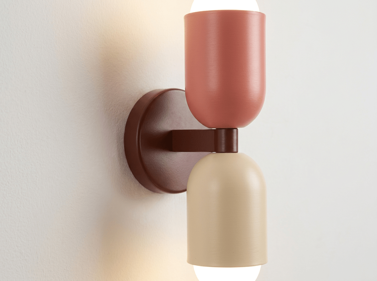 Scandinavian Metal Wall Light — Dimmable Warm LED - Kolise