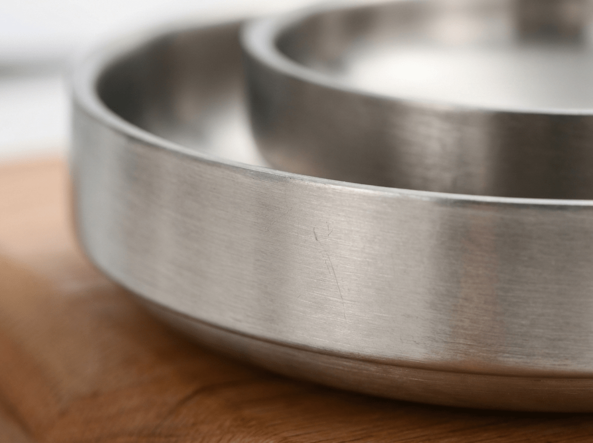 Harbor Stainless Steel Dinner Plate | Durable Everyday Tableware - Kolise
