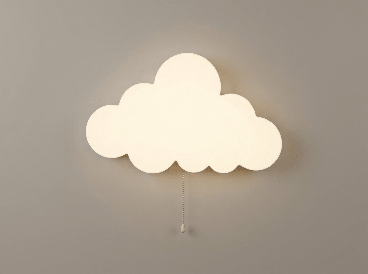Drift Cloud Nursery Night Light | Battery-Operated Soft-Glow Lamp for Kids' Rooms - Kolise