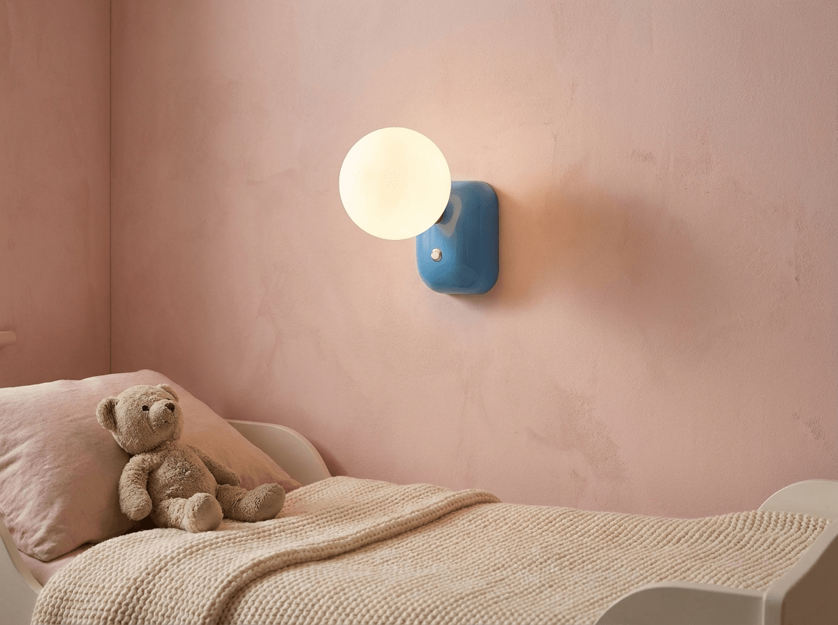 Macaron Glow Wall Lamp | Soft-Light Sconce for Kids' Rooms - Kolise