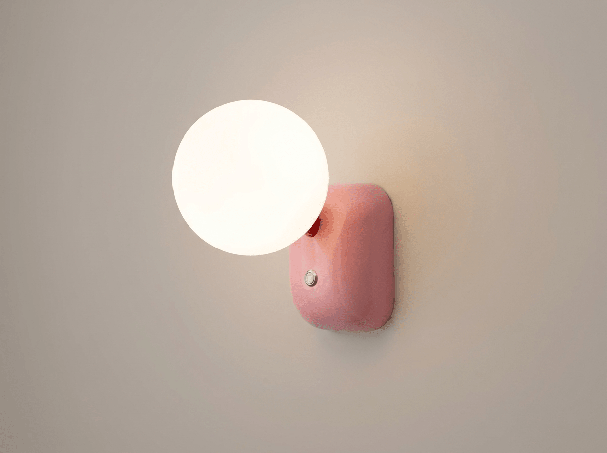 Macaron Glow Wall Lamp | Soft-Light Sconce for Kids' Rooms - Kolise