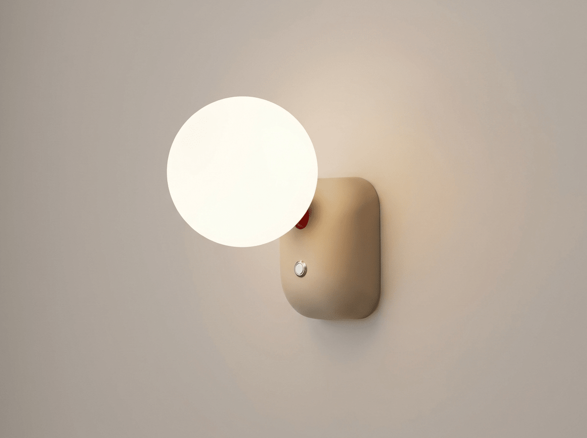 Macaron Glow Wall Lamp | Soft-Light Sconce for Kids' Rooms - Kolise