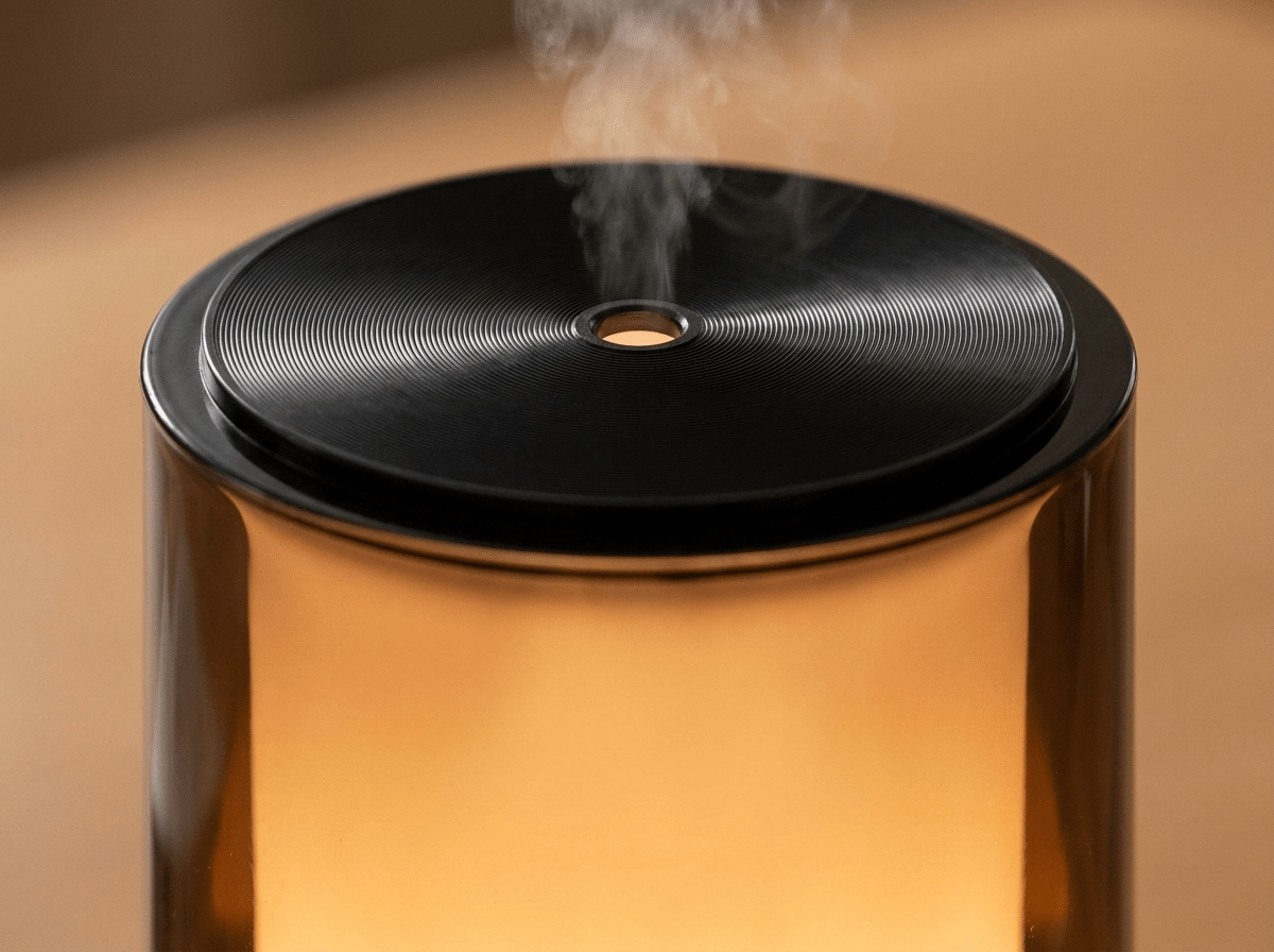 Haven Ultrasonic Aroma Diffuser | Mist Humidifier with Ambient Glow - Kolise