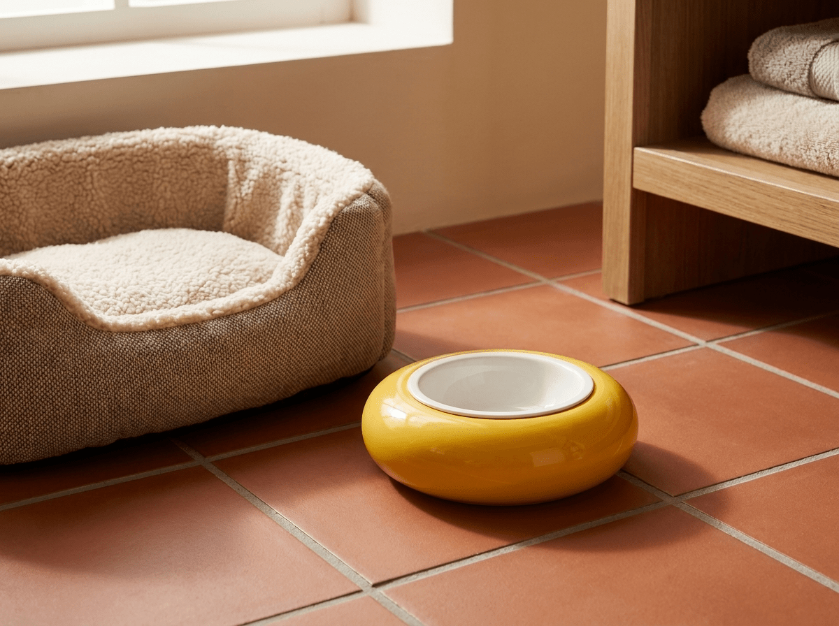 Whisker Anti-Slip Ceramic Cat Bowl | Mess-Free Pet Feeder - Kolise