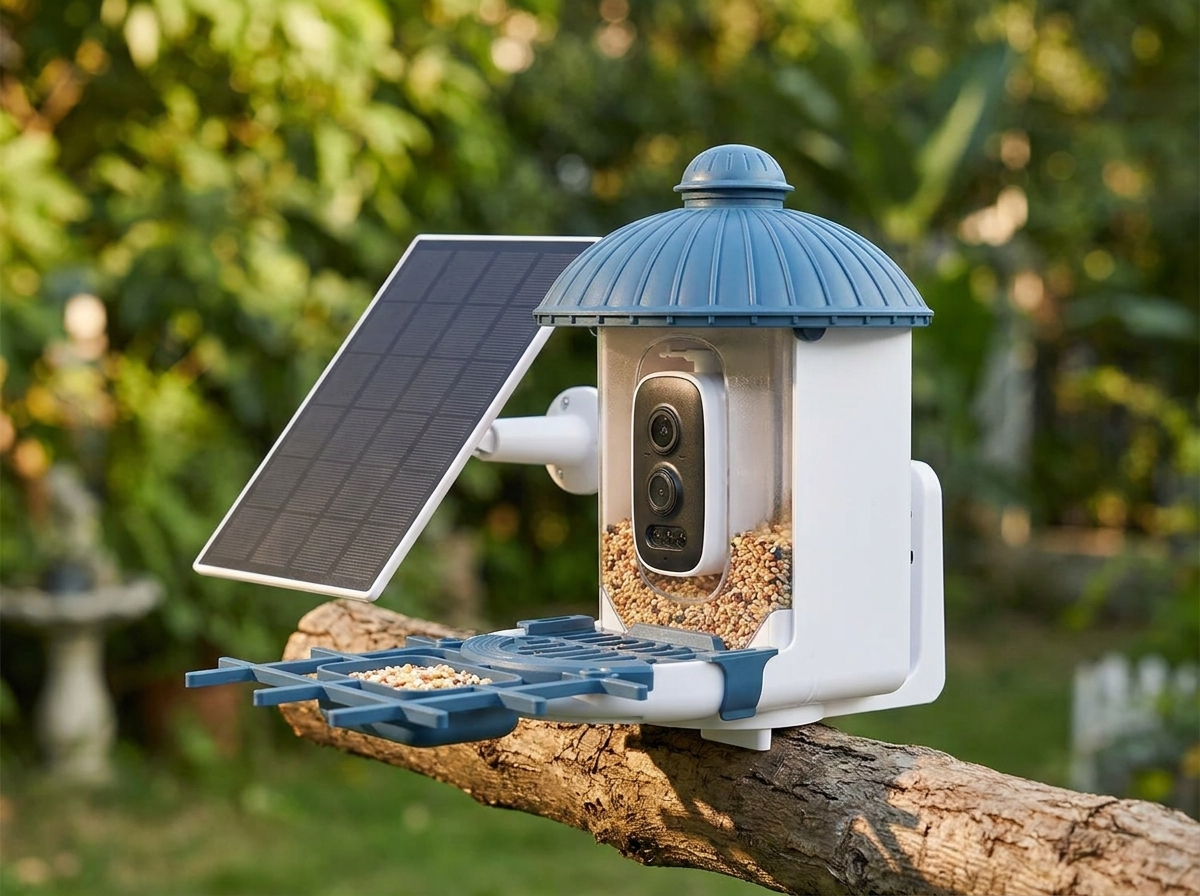 Wildlife Watcher Solar Bird Feeder Camera | HD Wi-Fi & Night Vision - Kolise