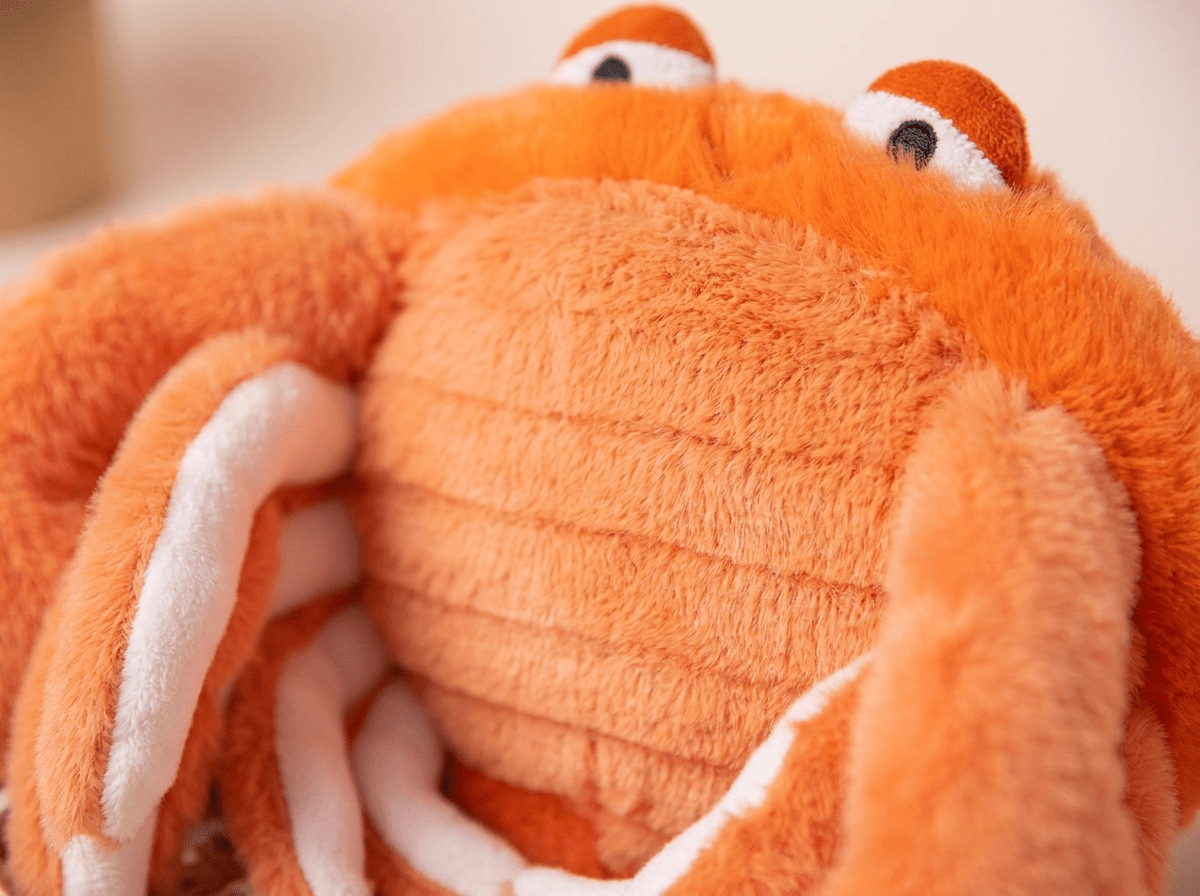 Pinchy Crab/Crayfish Plush Toy | Soft Dressed-Up Sea Buddy - Kolise
