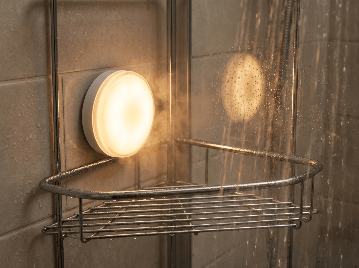 Pebble Glow Wireless Magnetic Bathroom Light | Waterproof Colour-Changing LED - Kolise
