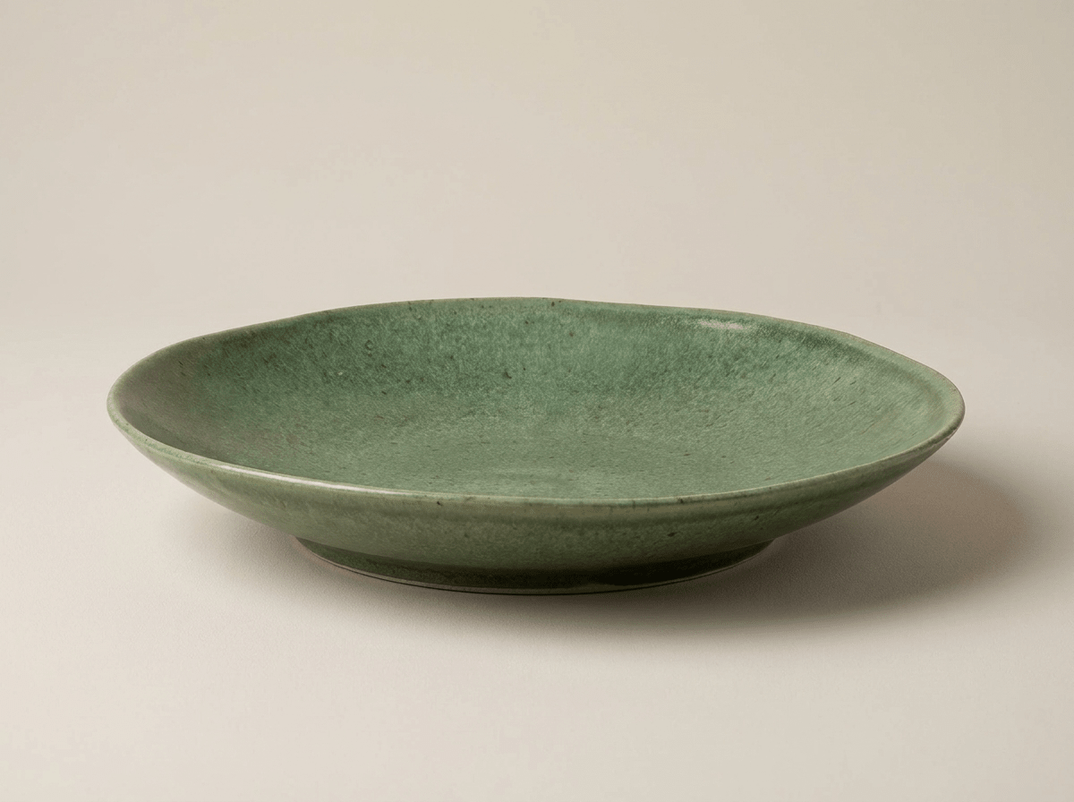 Artisan Stoneware Bowl | Handmade Ceramic Fruit & Snack Plate for Elegant Dining - Kolise