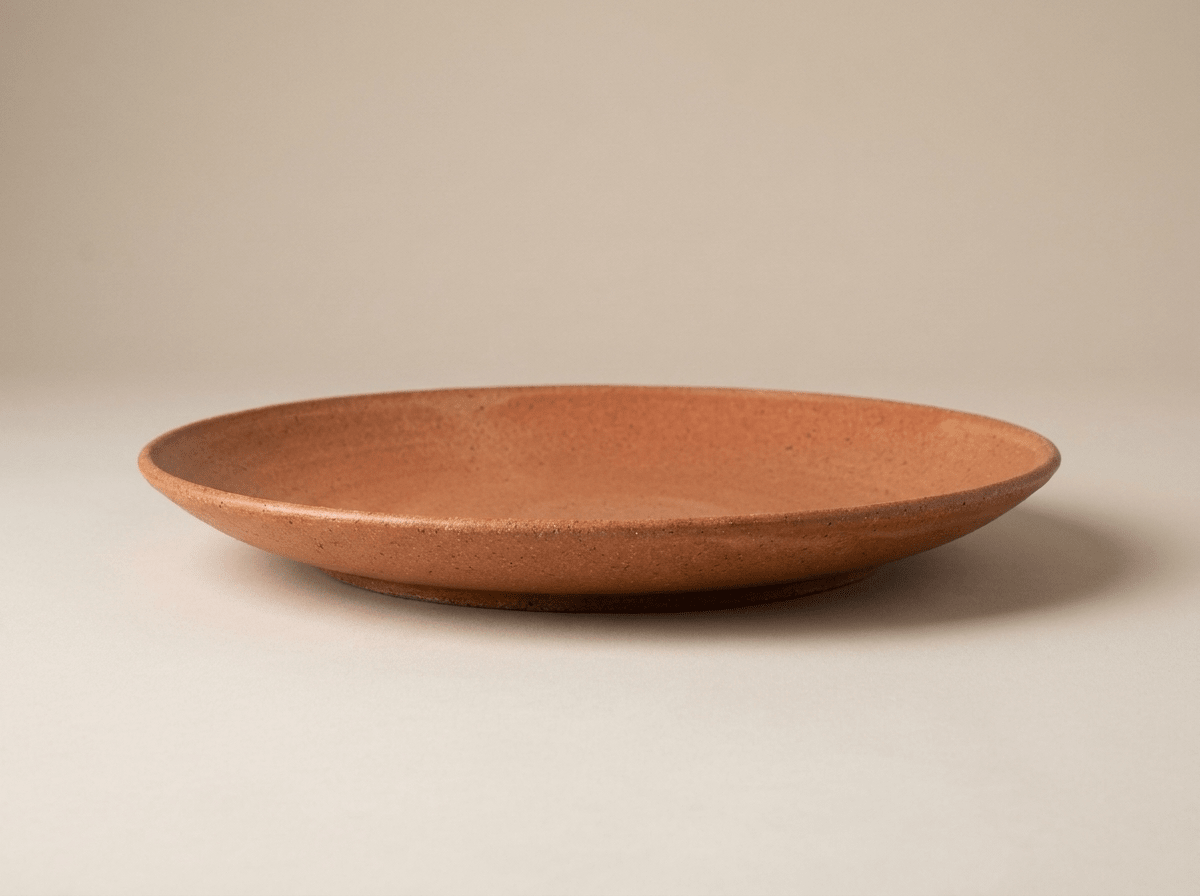 Artisan Stoneware Bowl | Handmade Ceramic Fruit & Snack Plate for Elegant Dining - Kolise