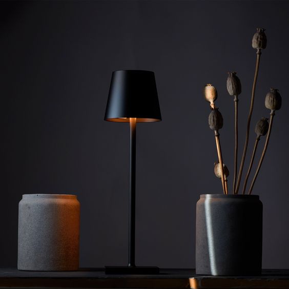 Modern LED Cordless Table Lamp with Touch Control & Dimmable Light | Portable Design for Indoor and Outdoor Use - Kolise