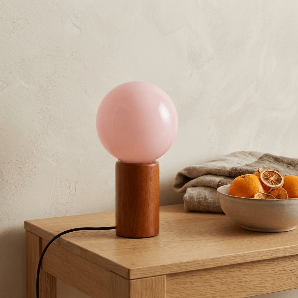 Mid - Century Modern Table Lamp | Elegant Bedside Lighting for Cozy Spaces - Kolise