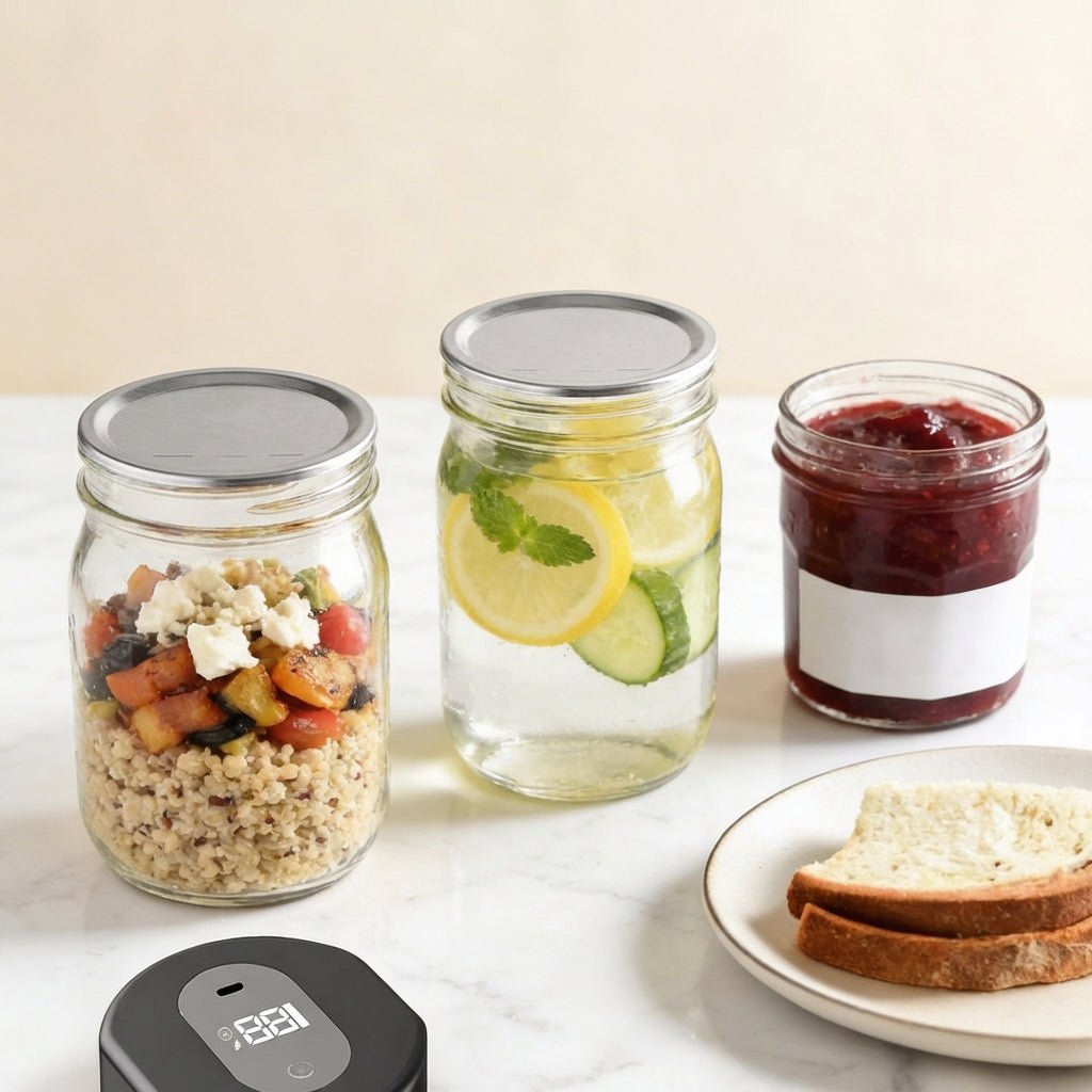 Electric Food Vacuum Sealer Kit | Compact Design for Effortless Preservation - Kolise