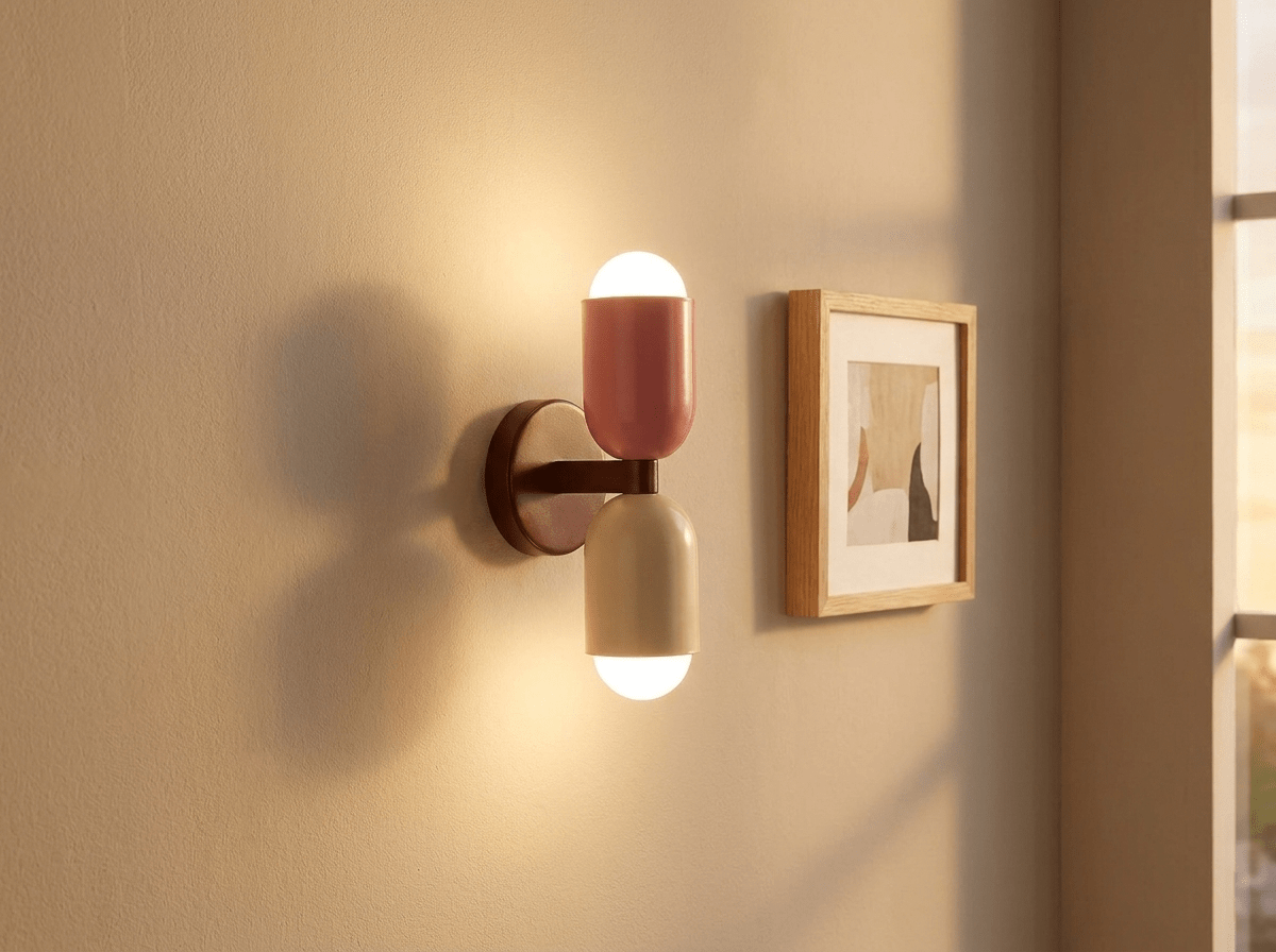Scandinavian Metal Wall Light — Dimmable Warm LED - Kolise