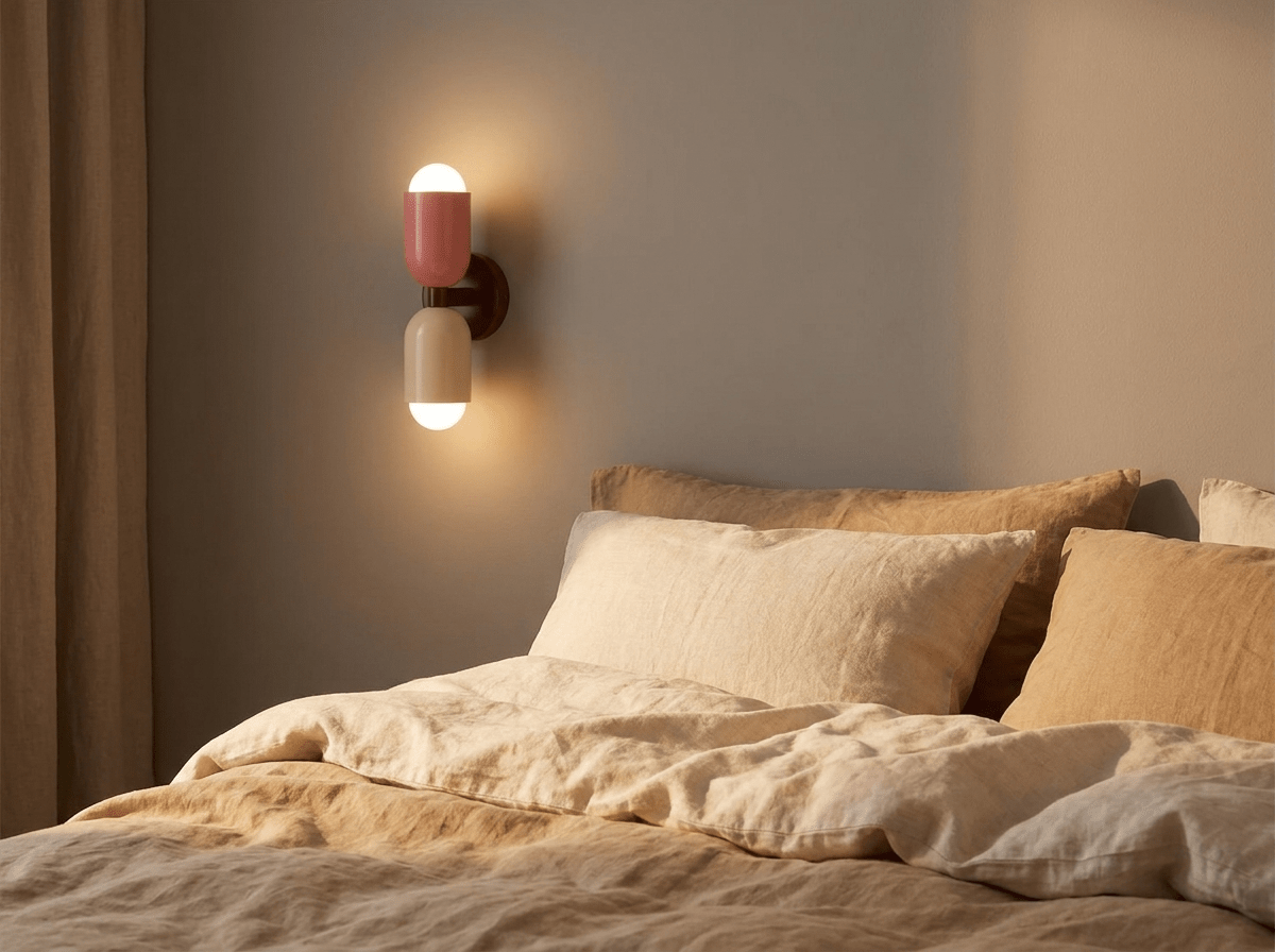 Scandinavian Metal Wall Light — Dimmable Warm LED - Kolise