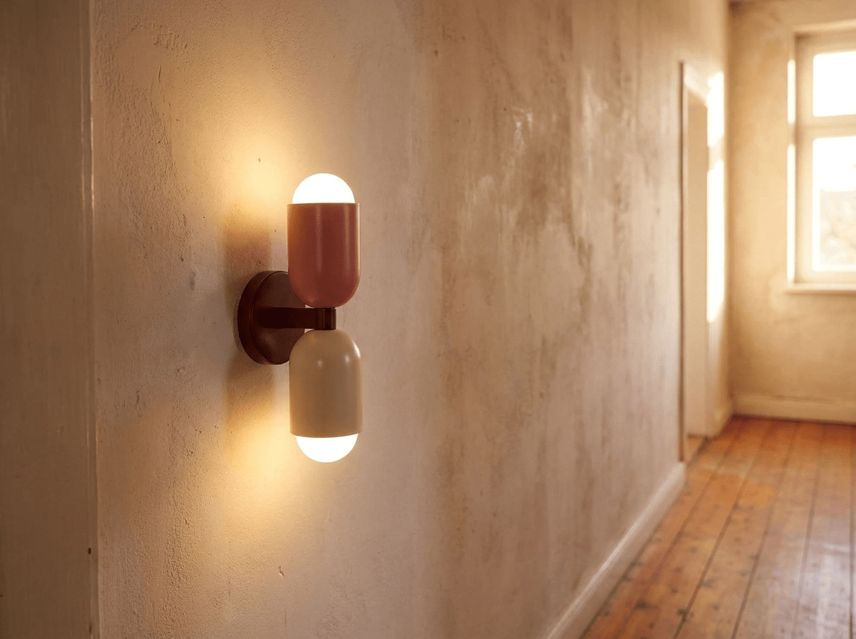 Scandinavian Metal Wall Light — Dimmable Warm LED - Kolise