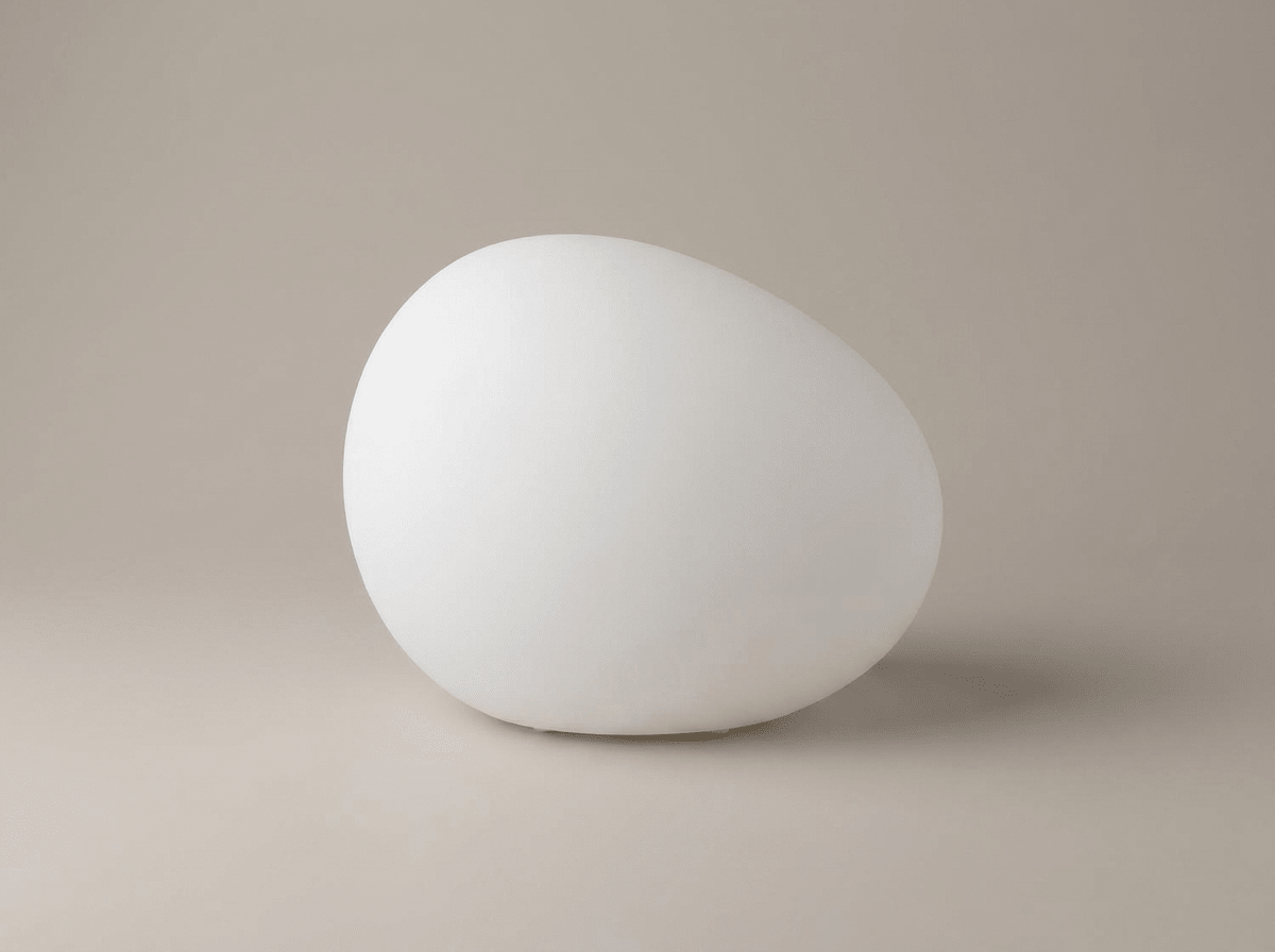 Cobblestone Touch-Free Table Lamp | Three-Tone LED with Rotating E27 Bulb - Kolise