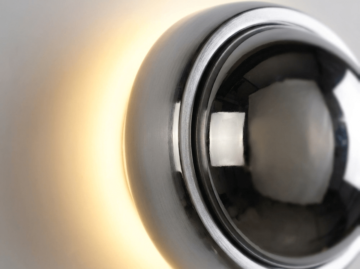 Orbit Circular Wall Sconce | Minimalist Metal Wall Light - Kolise