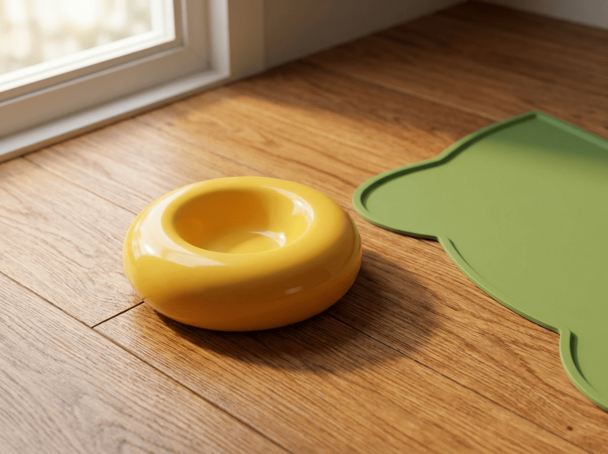 Whisker Anti-Slip Ceramic Cat Bowl | Mess-Free Pet Feeder - Kolise