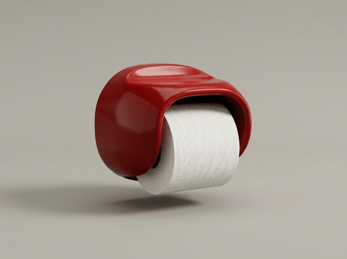 Punch-Free Wall-Mount Tissue Box | Transparent Toilet Paper Holder - Kolise