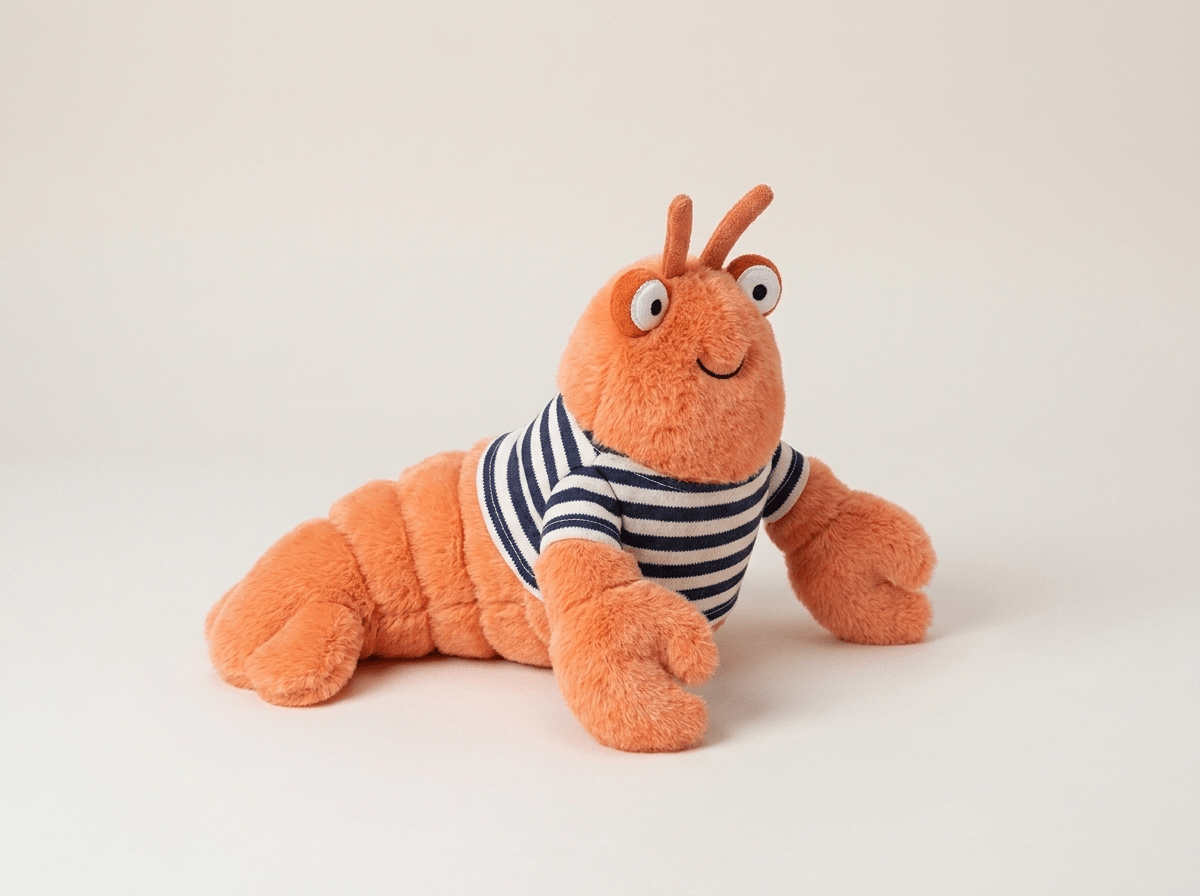 Pinchy Crab/Crayfish Plush Toy | Soft Dressed-Up Sea Buddy - Kolise