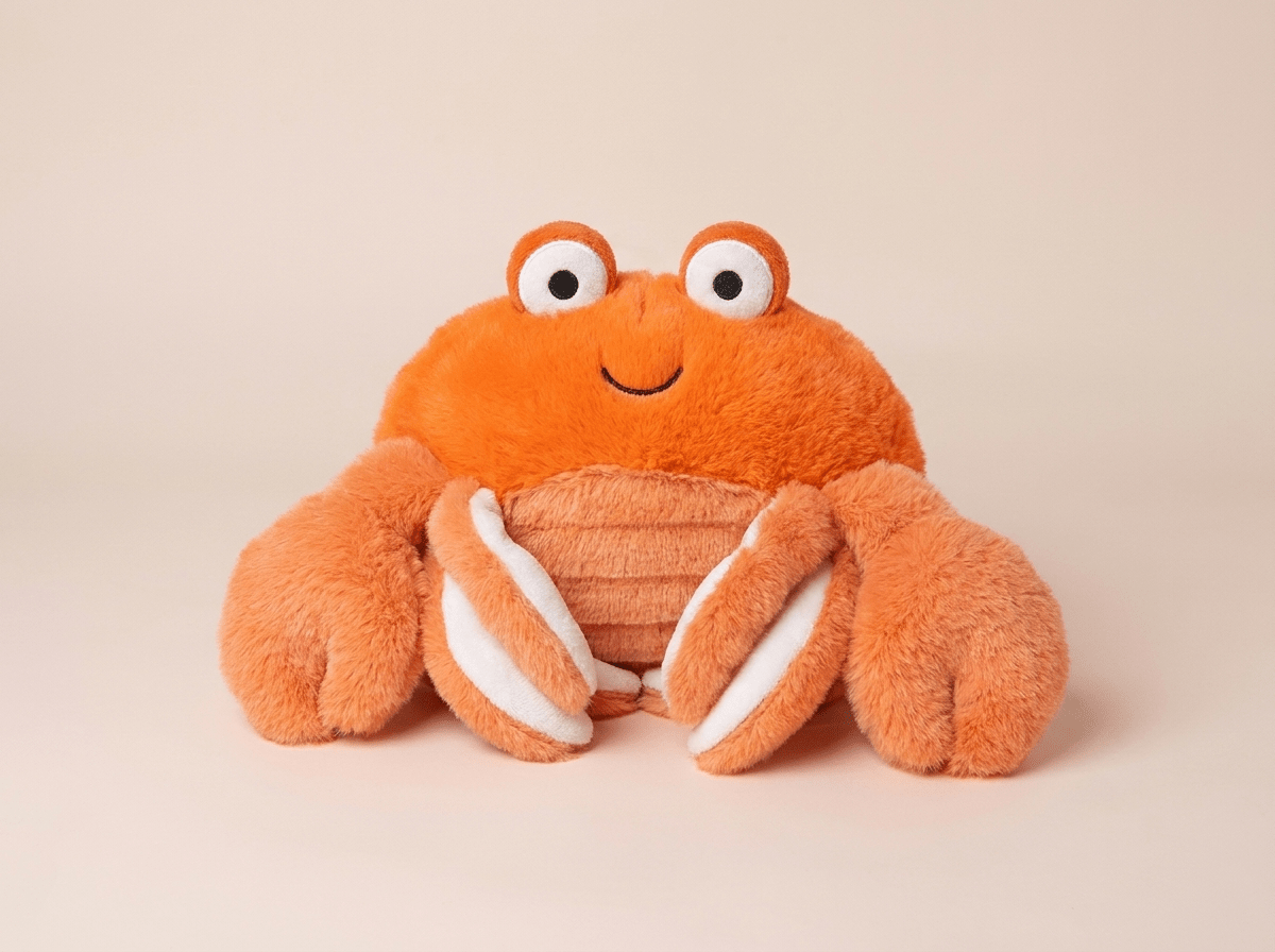 Pinchy Crab/Crayfish Plush Toy | Soft Dressed-Up Sea Buddy - Kolise