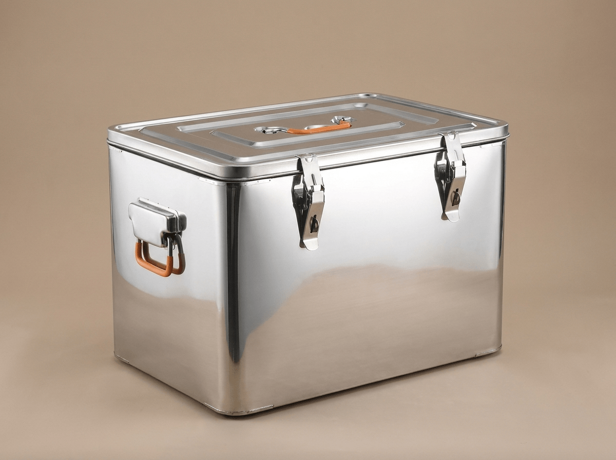 Insulated Storage Box | 65L Stainless Steel Cooler with Durable Design | Efficient Temperature Retention for Food Delivery - Kolise