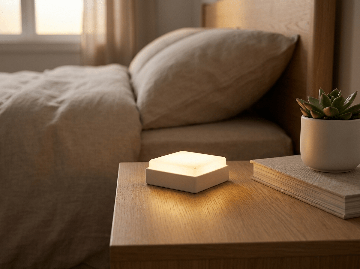 Simple LED Night Light | Rechargeable USB Magnet Design with Dimming Function for Cozy Indoor Ambiance - Kolise