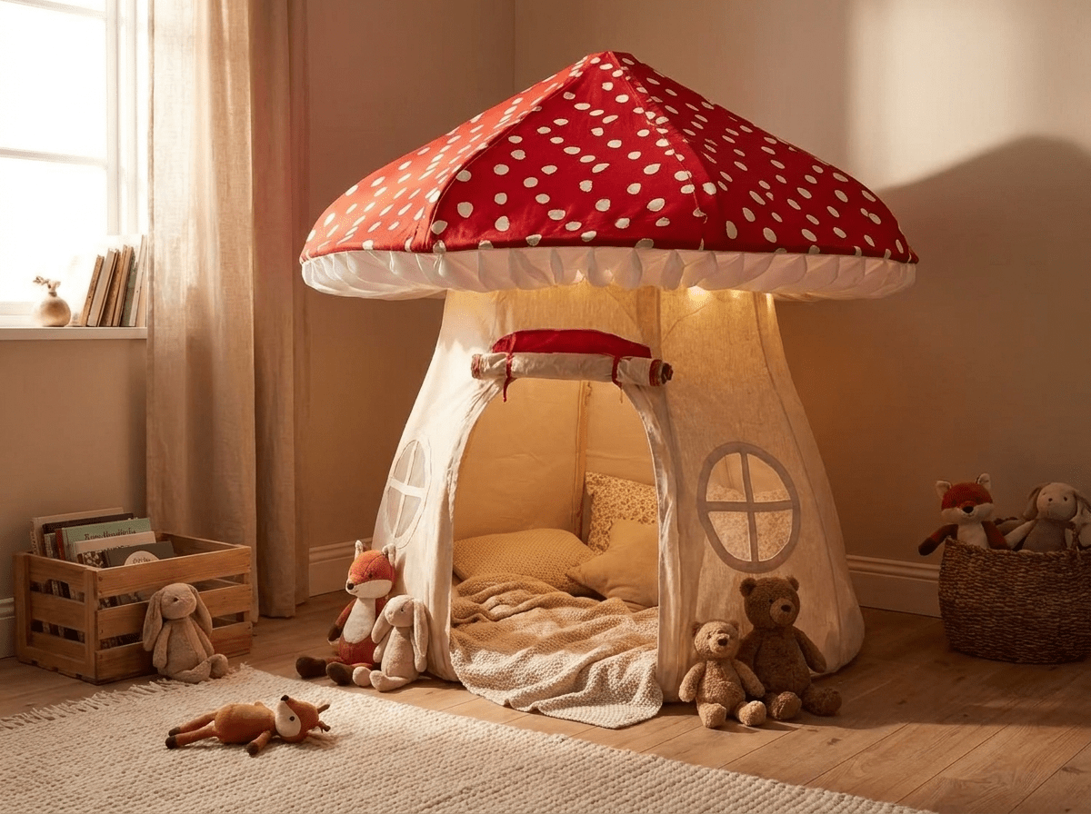 Cozy Playhouse Tent | Children's Play Tent with Glowing Features | Imaginative Indoor Play Space for Kids - Kolise