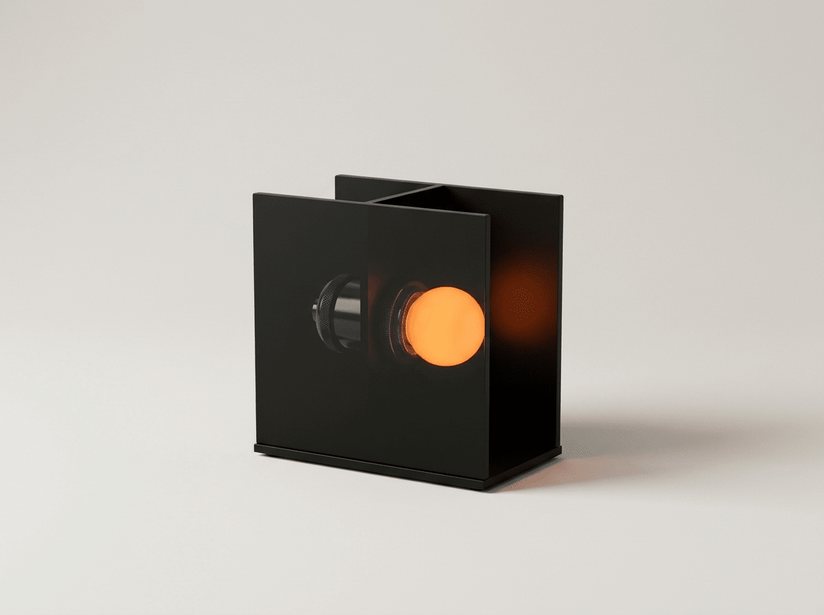 Modern Acrylic Night Light | LED Desk Lamp with Ambient Glow for Cozy Spaces - Kolise