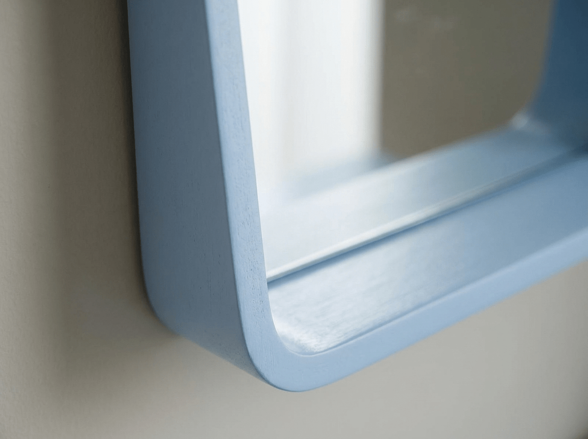 Vibrant | Makeup Mirror with HD Glass Reflection & Stylish MDF Frame | Perfect for Beauty Routine - Kolise