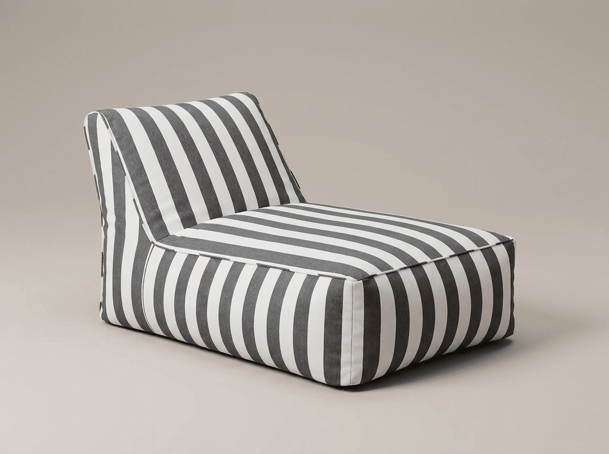 Outdoor Bean Bag Lounger Cover | Waterproof Oxford Fabric for Garden & Pool Relaxation - Kolise