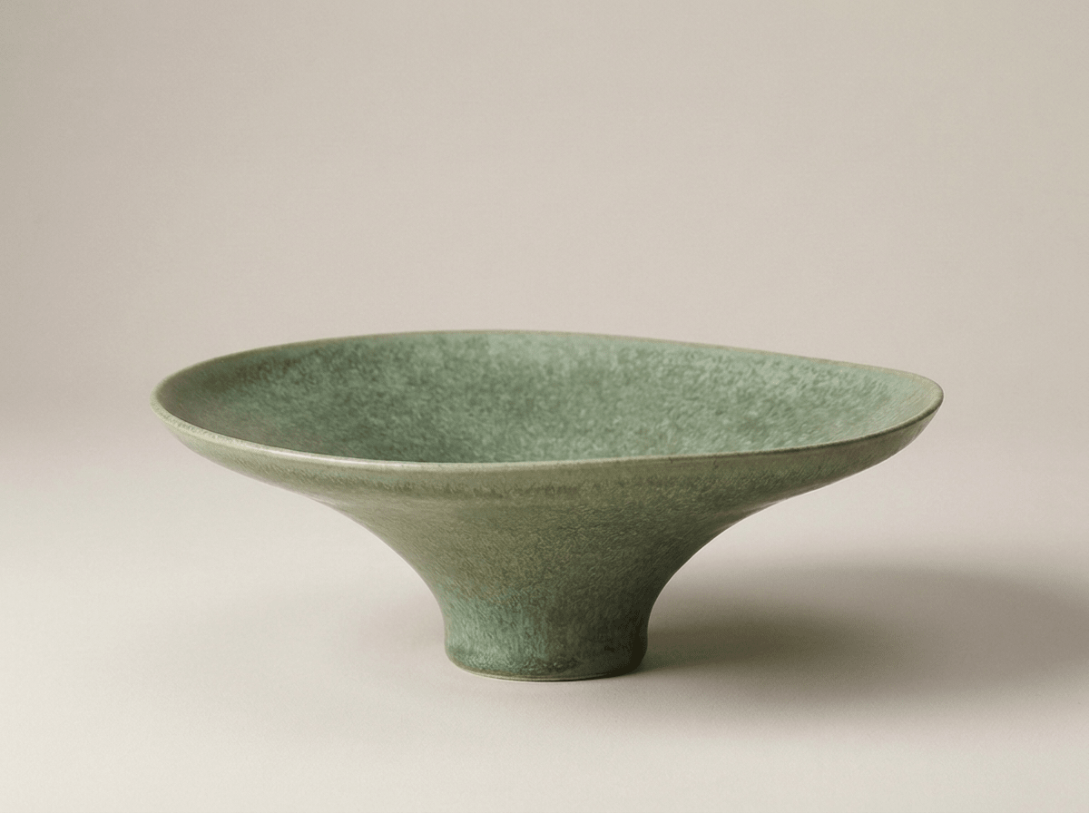 Artisan Stoneware Bowl | Handmade Ceramic Fruit & Snack Plate for Elegant Dining - Kolise